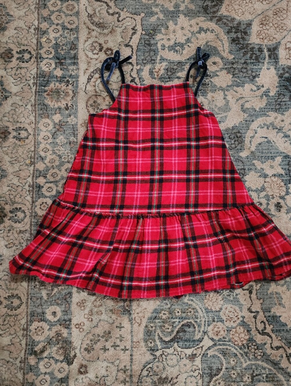 Old Navy Red Plaid Kids Bottoms
